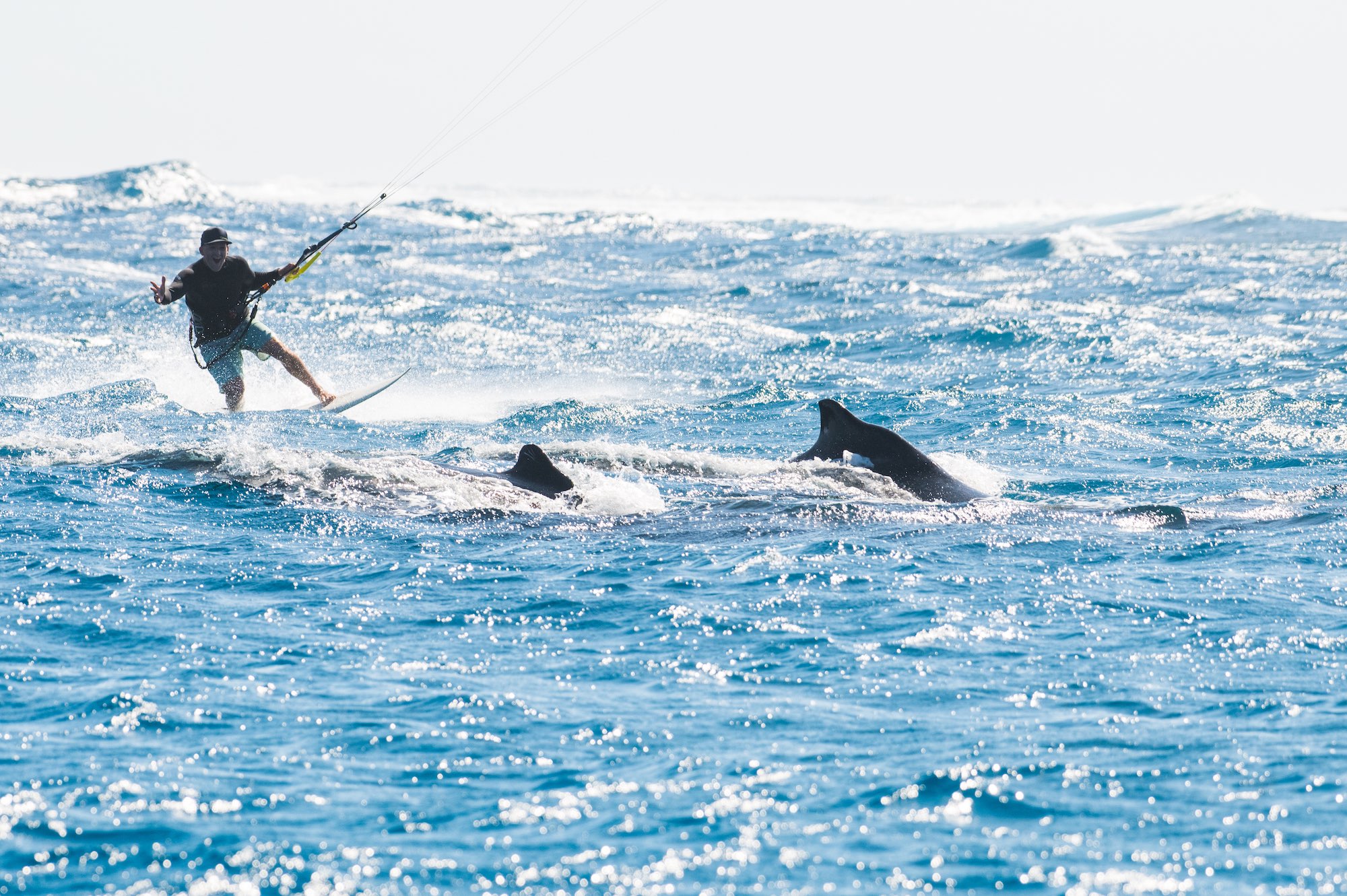 Kitesurfing Namotu Island Fiji