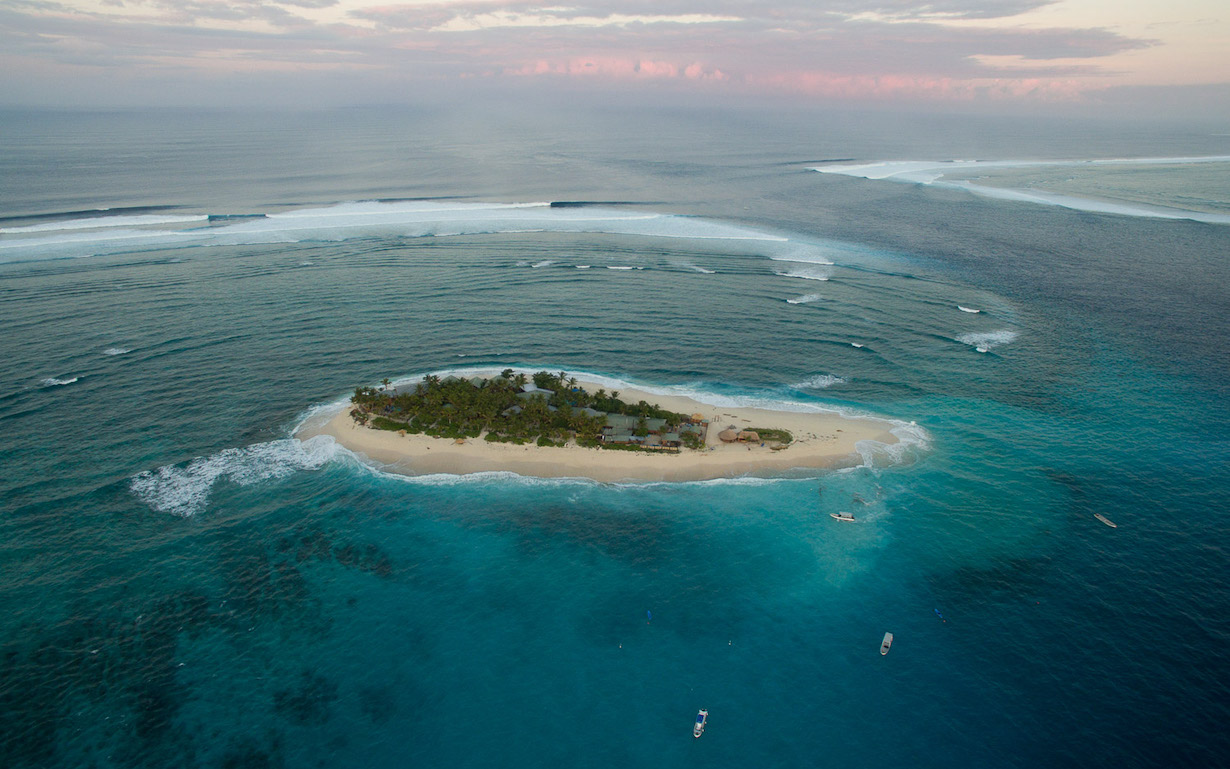 Isolate On Private Island Paradise In Fiji Namotu Island Fiji