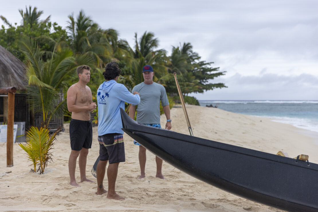 outrigger canoe hire namotu fiji